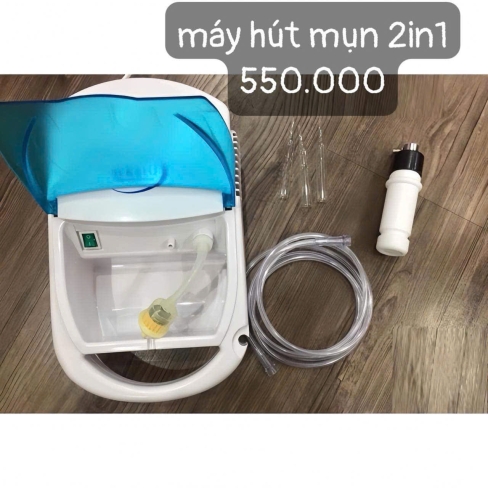 Máy hút mụn 2in1